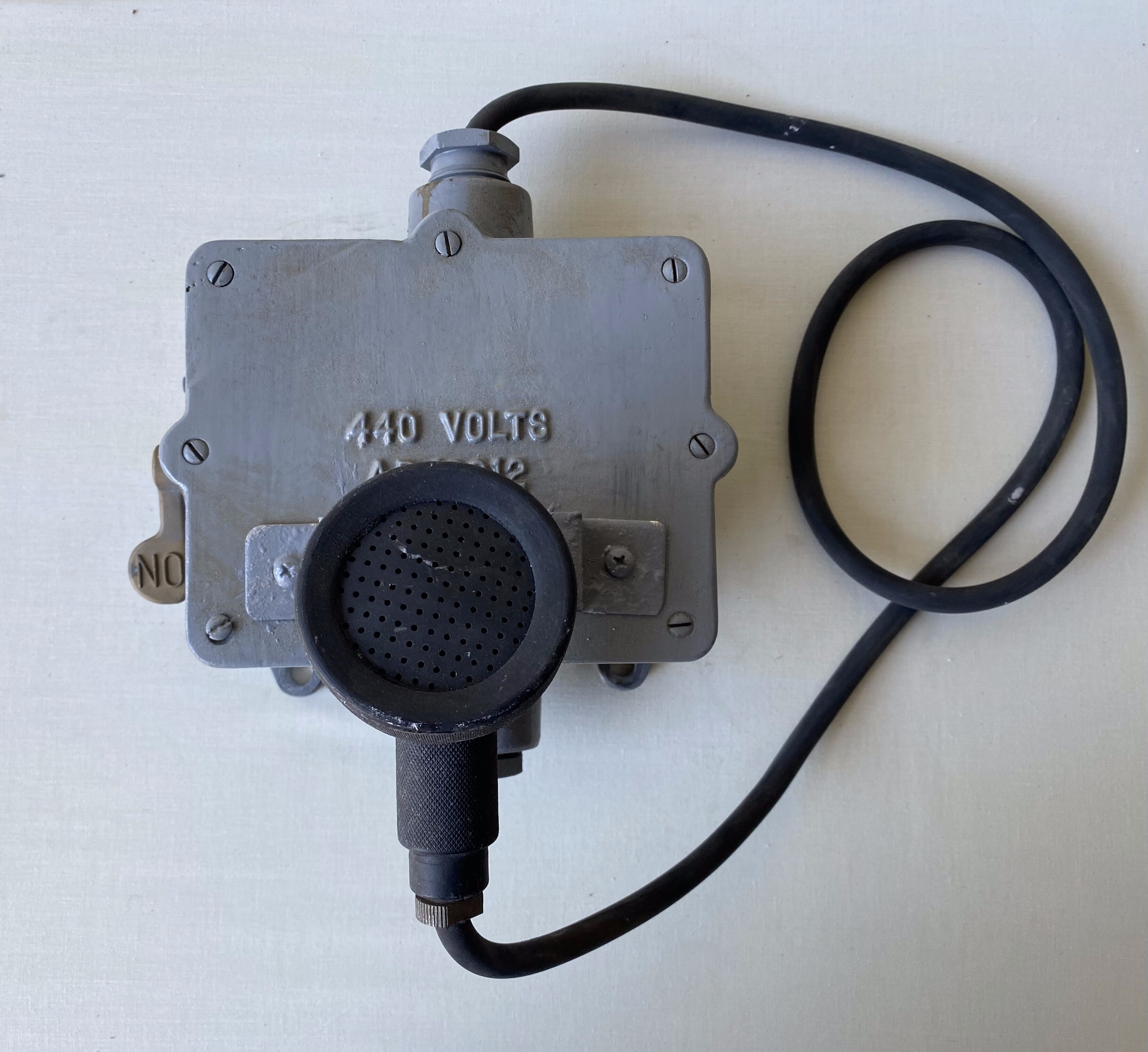 British Navy marine communications box