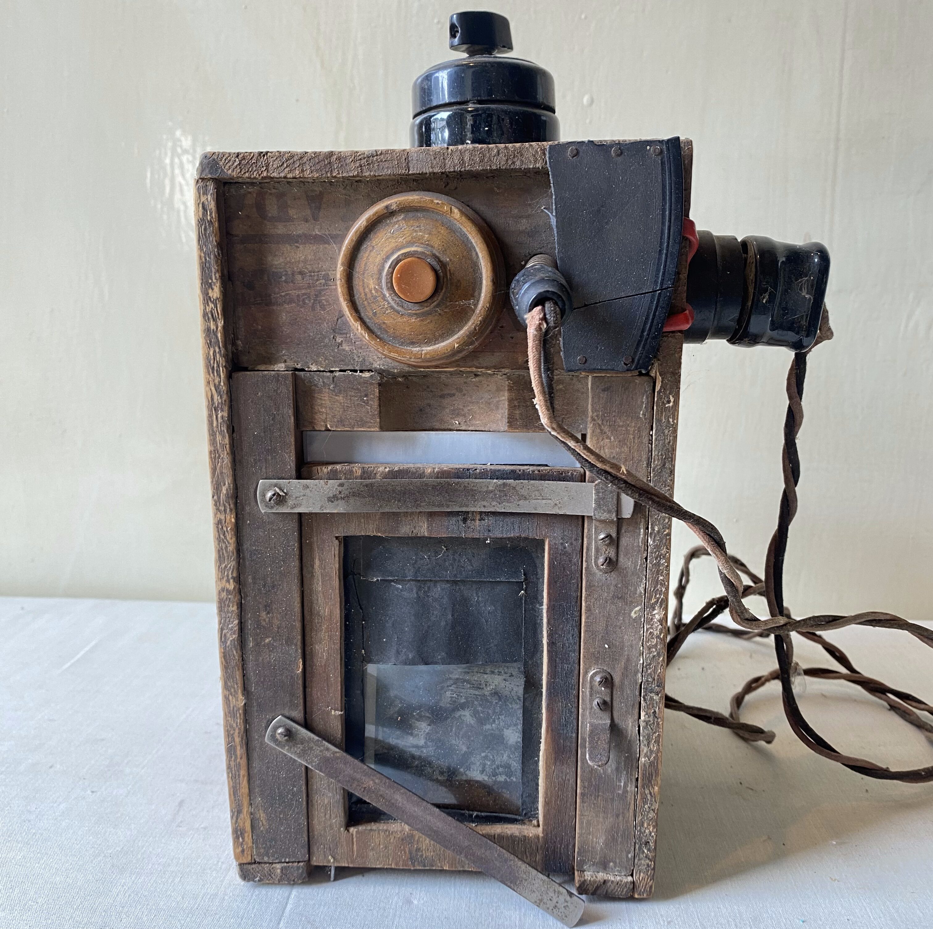 Homemade projector
