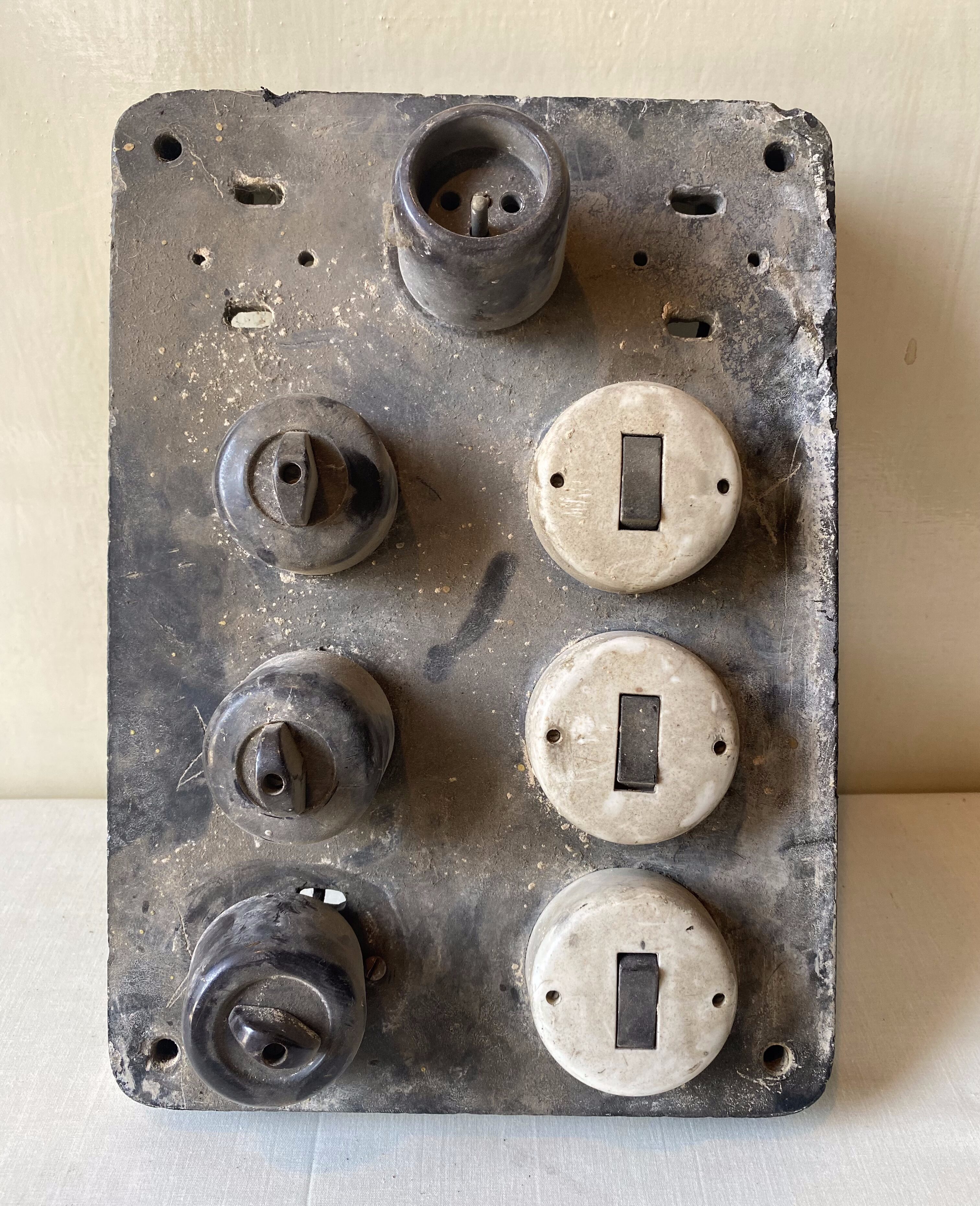 Panel of switches