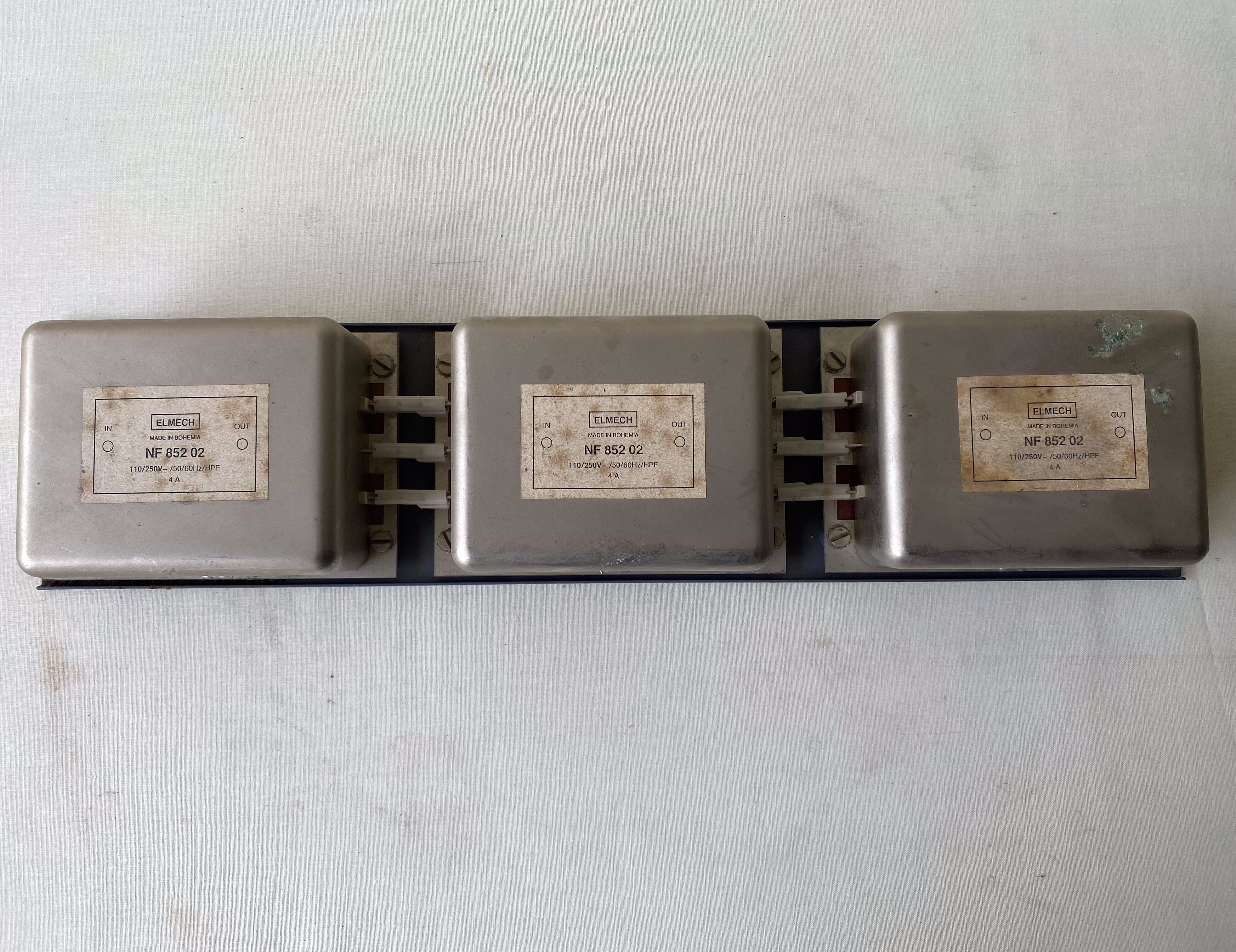 Set of 3 electrical junction boxes