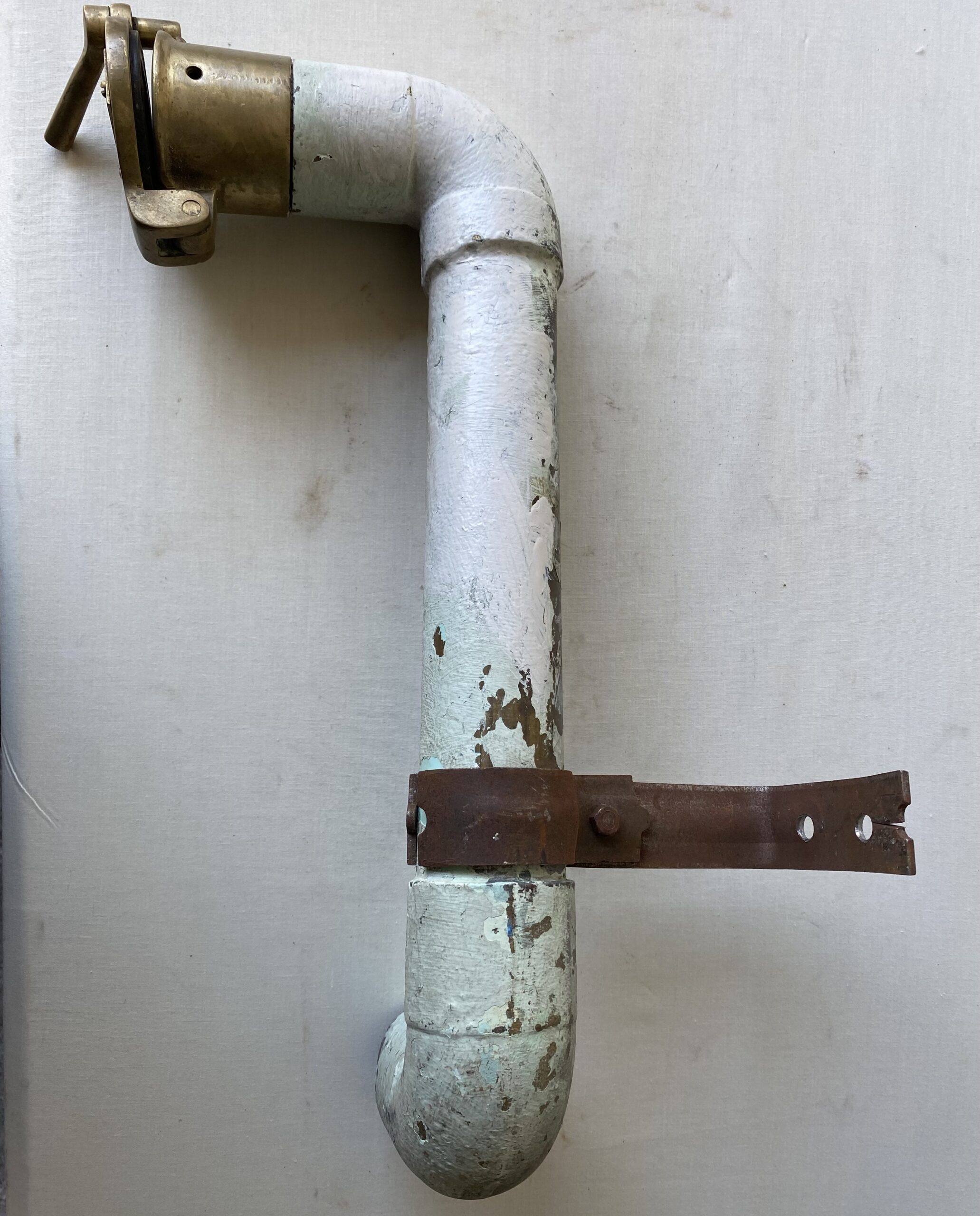 British navy WW2 communication pipe