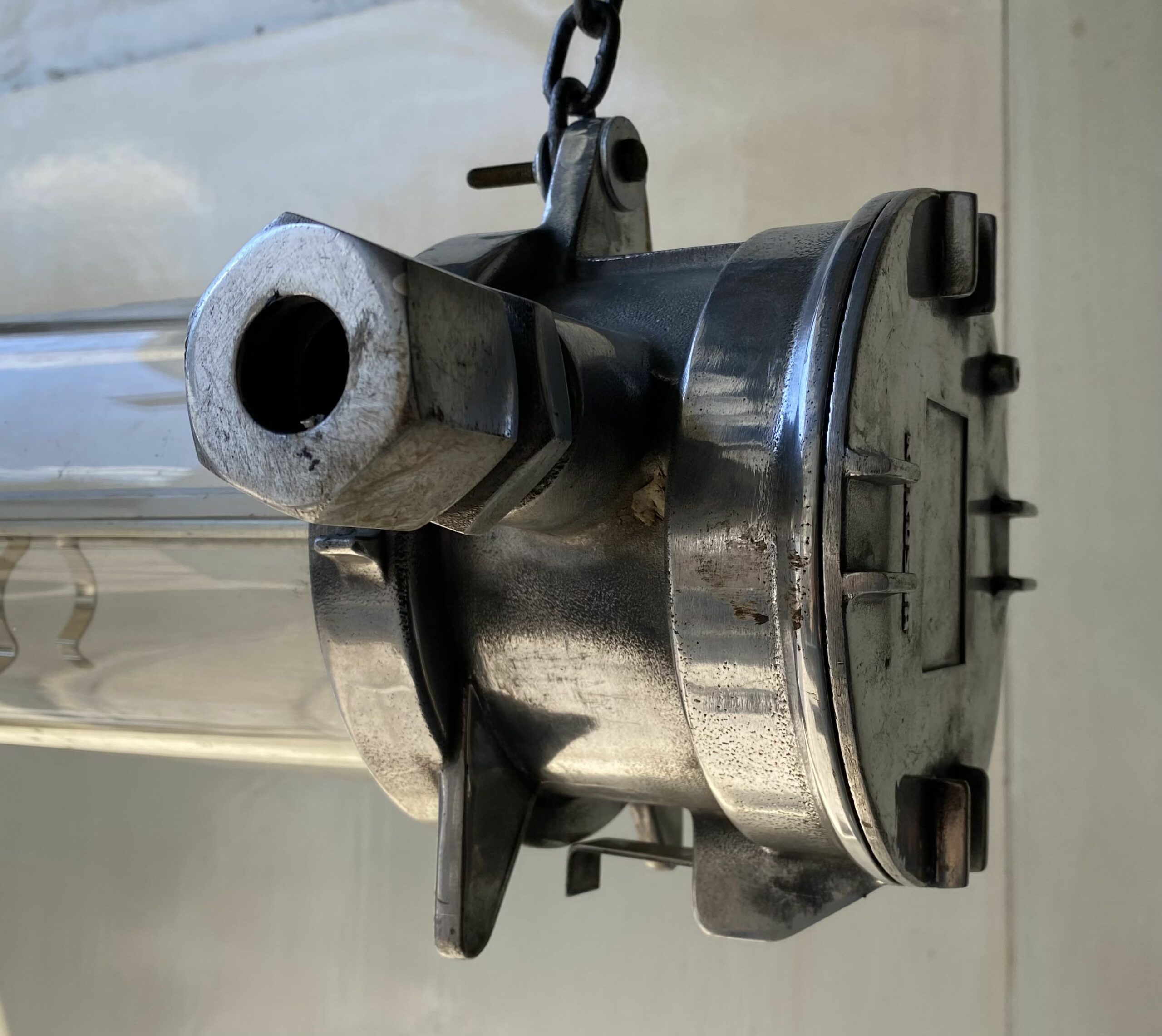 Marine aluminium fluorescent ceiling light