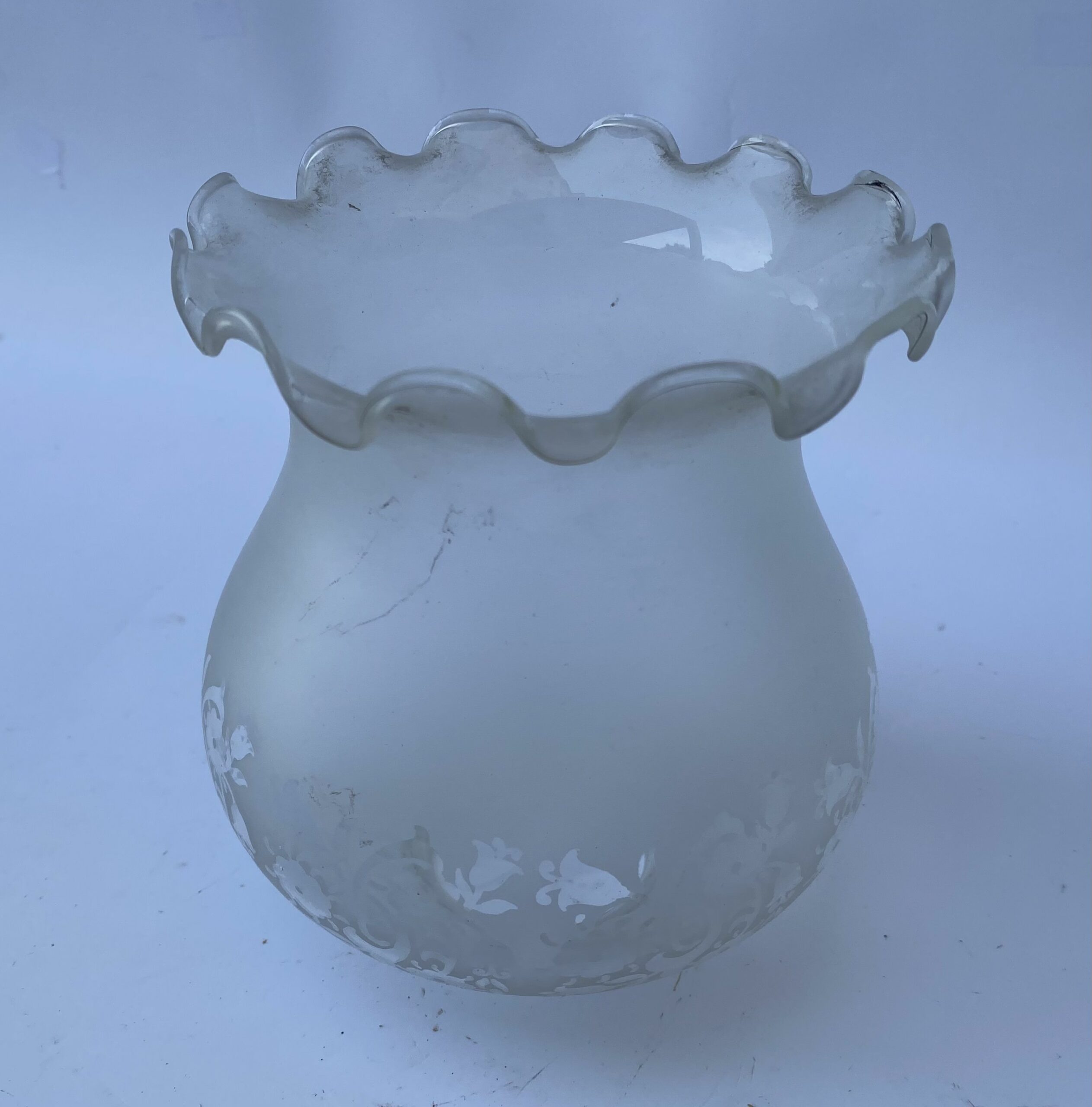 Frosted glass shade