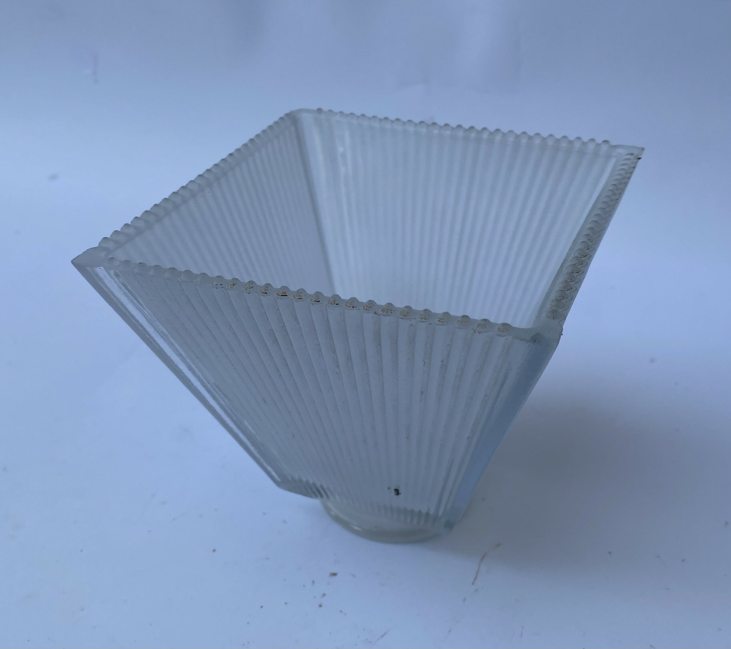 Frosted deco glass shade