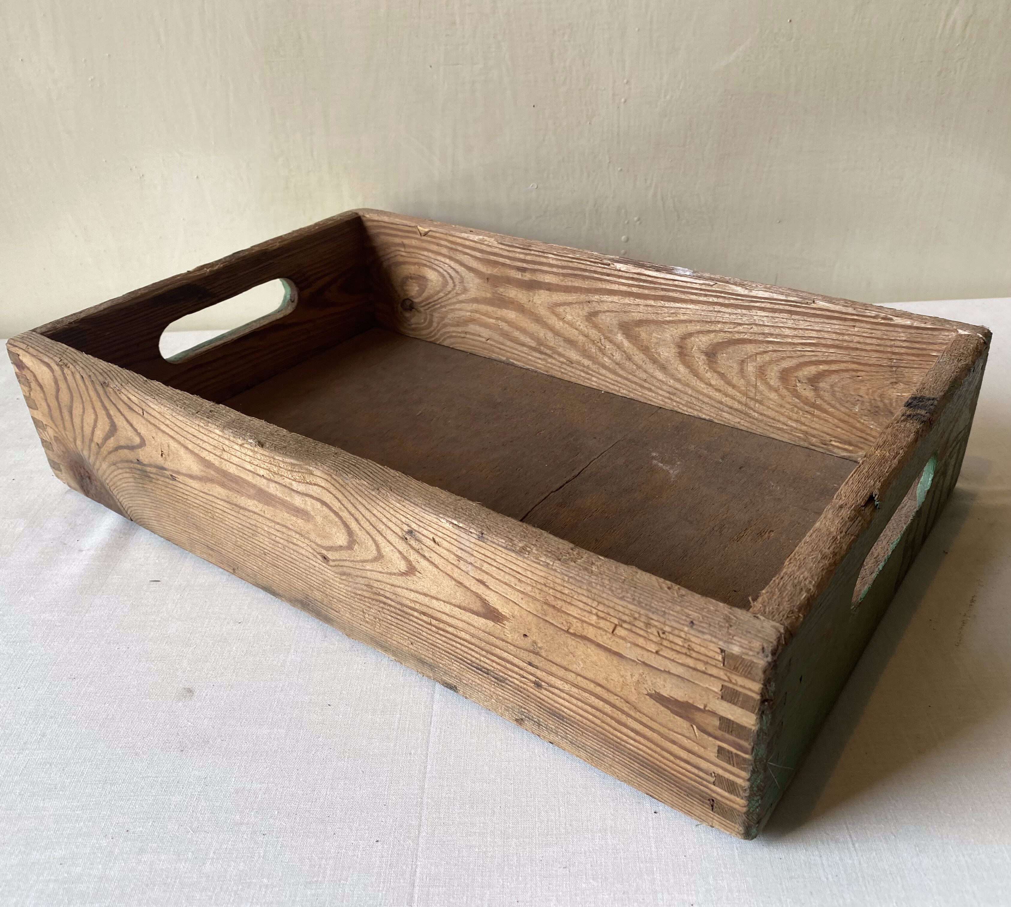 Wooden storage box