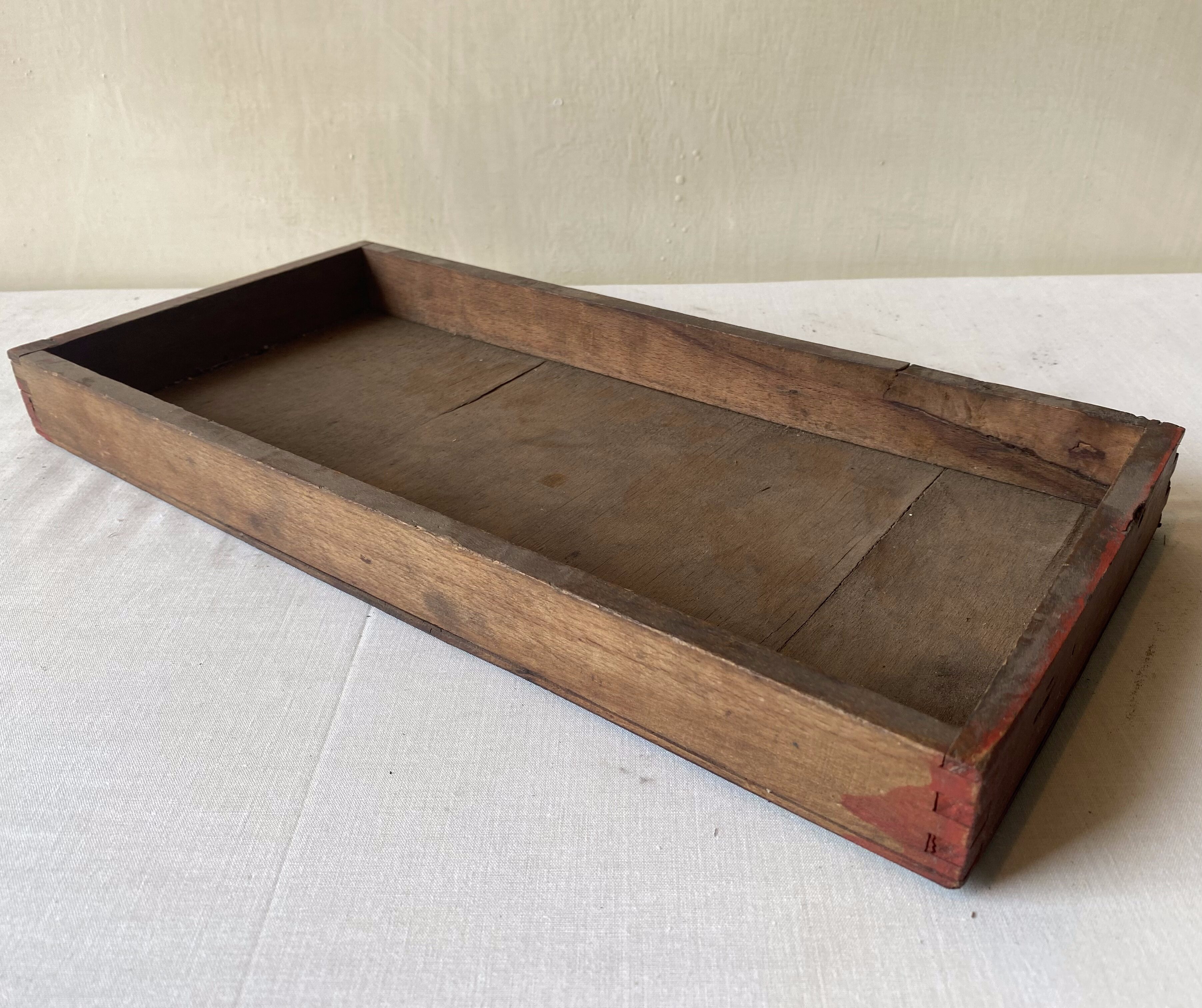 Wooden storage box