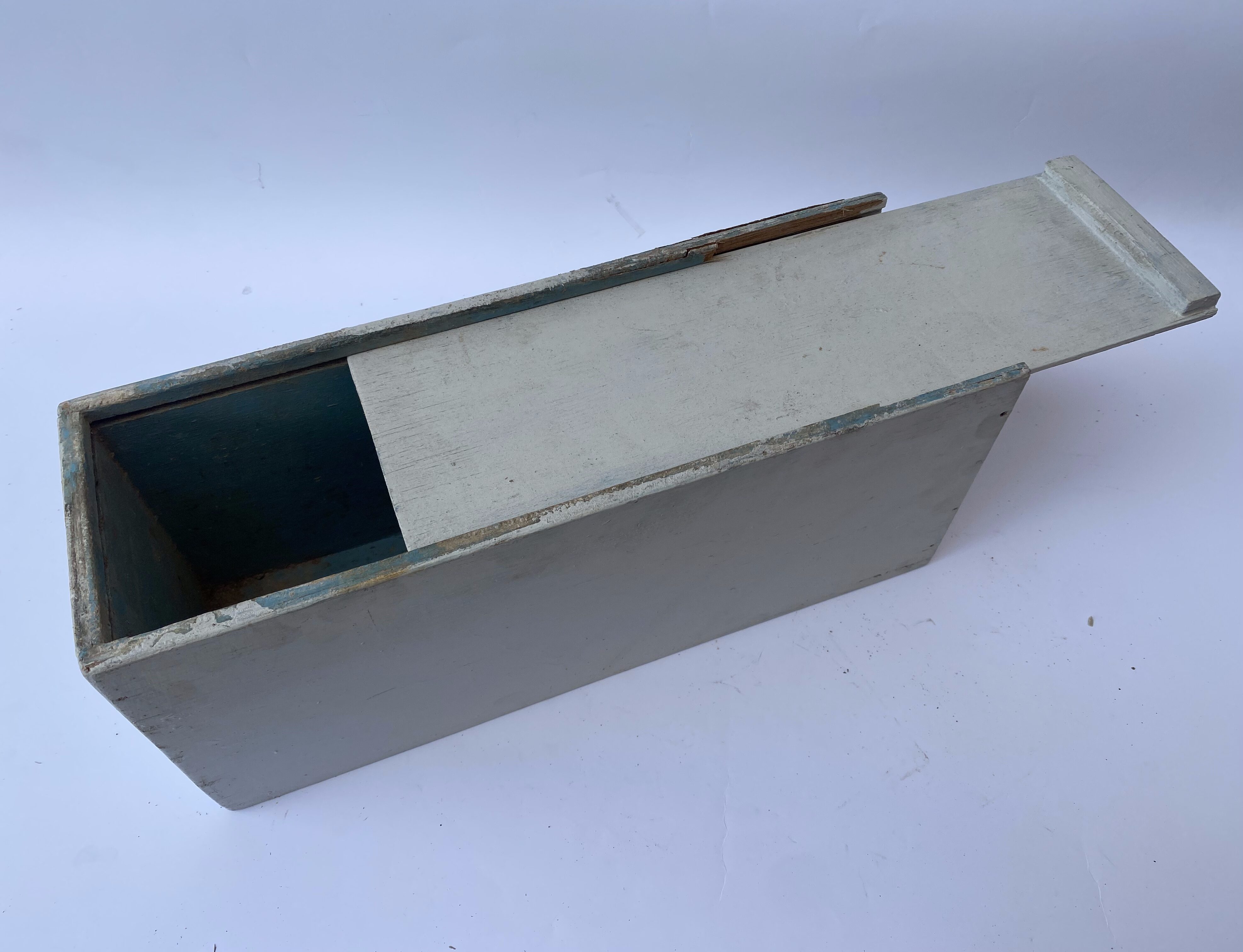 Wooden storage box