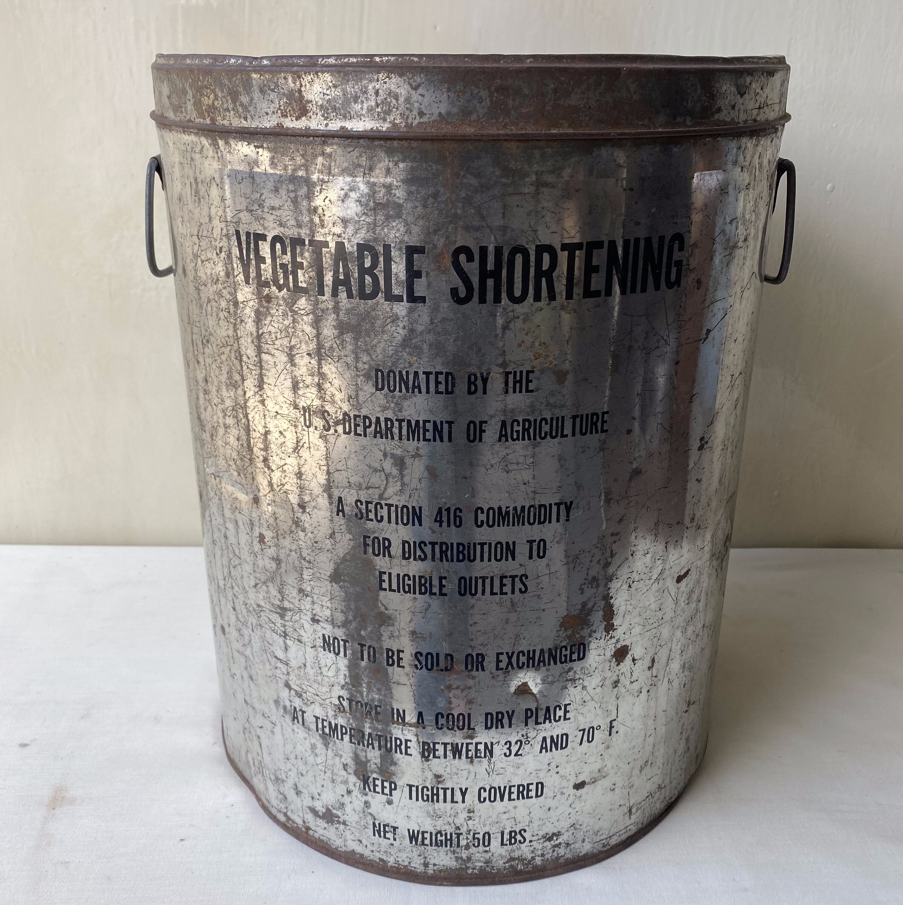 US WW2 food tin