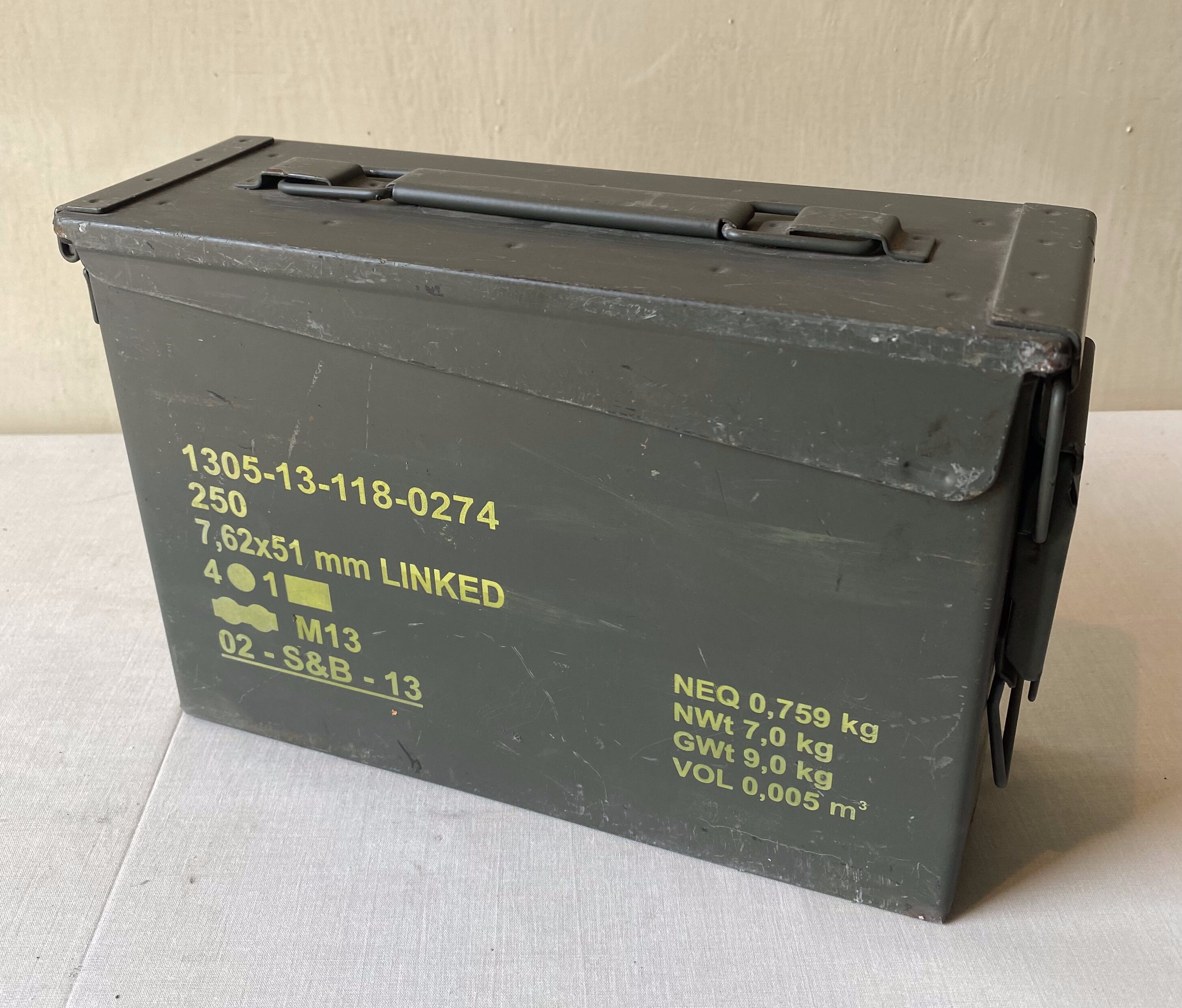US army ammunition box