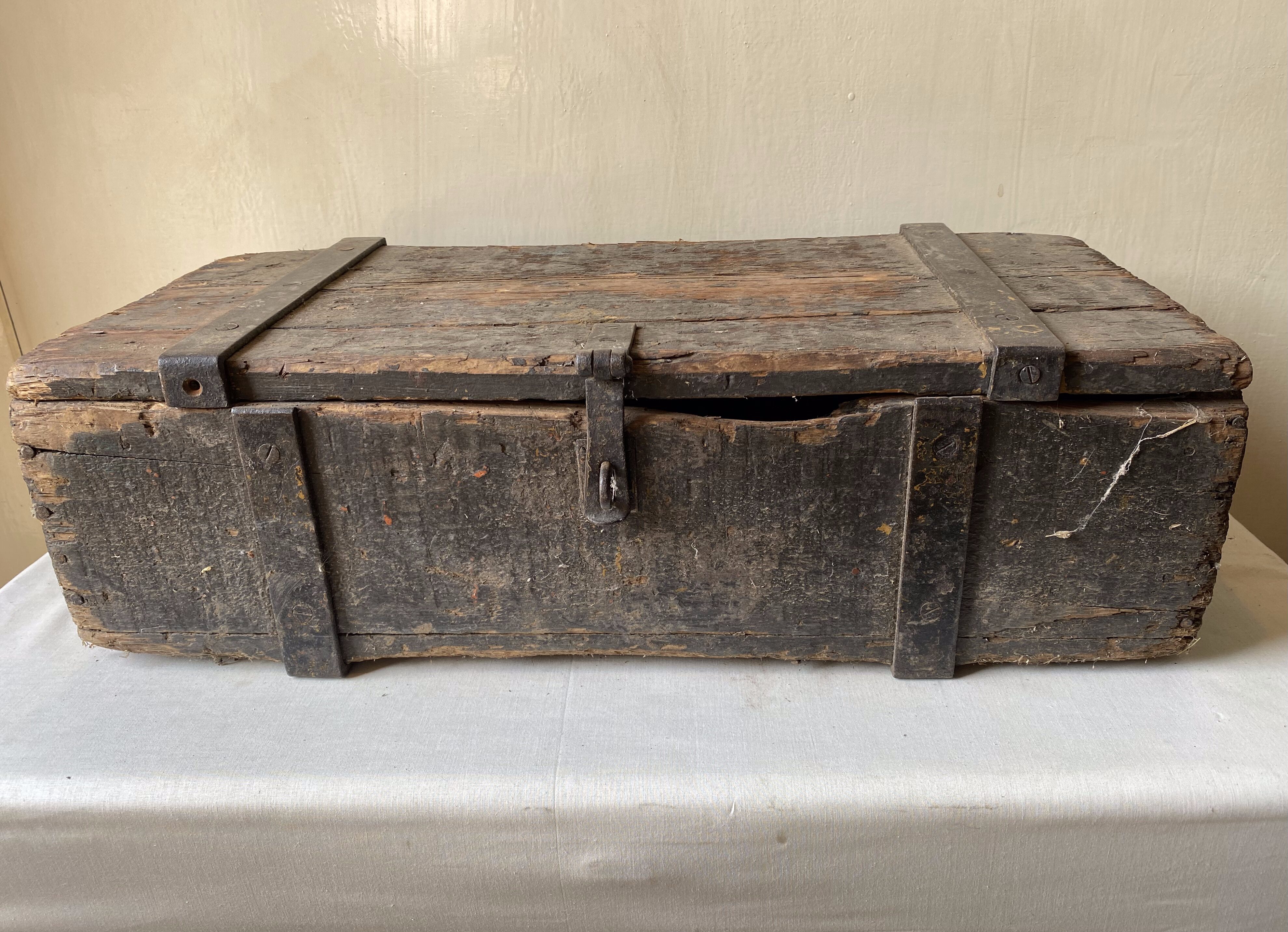 WW1 land mine box