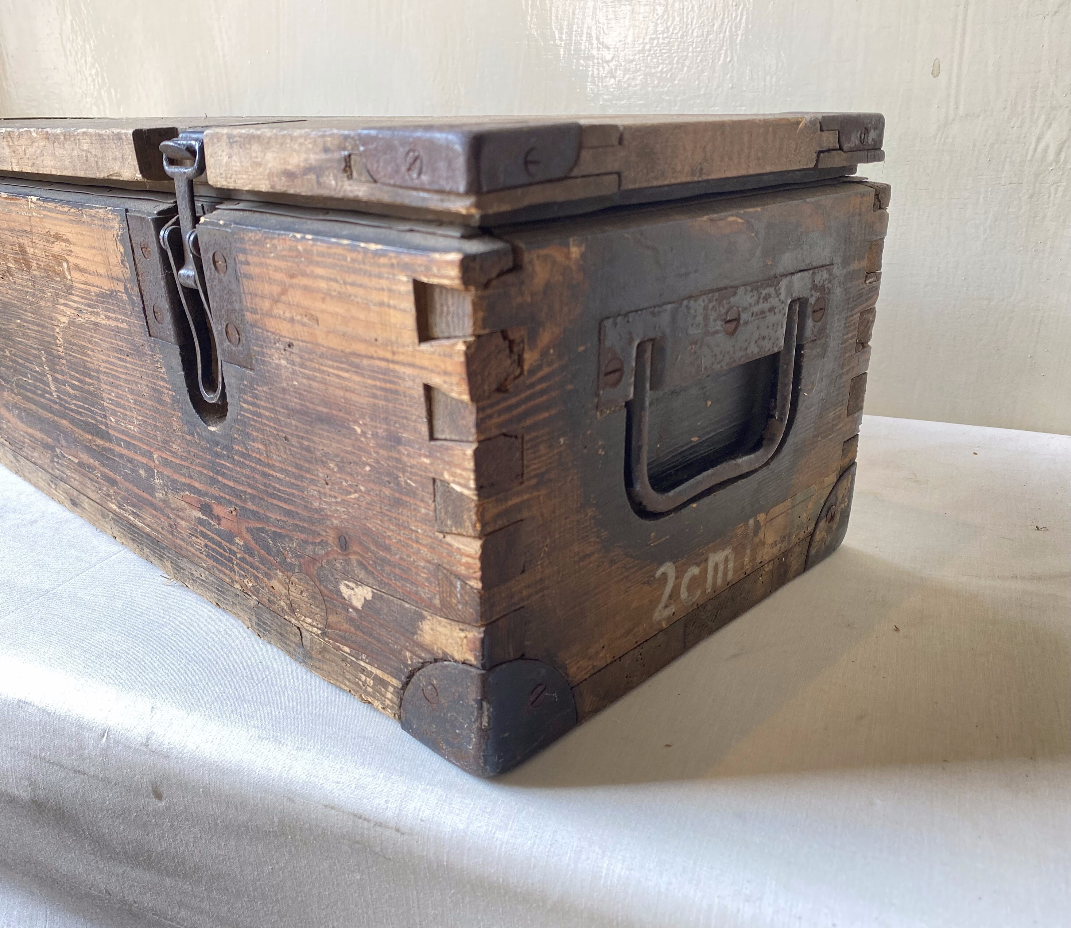 German WW2 ammunition box