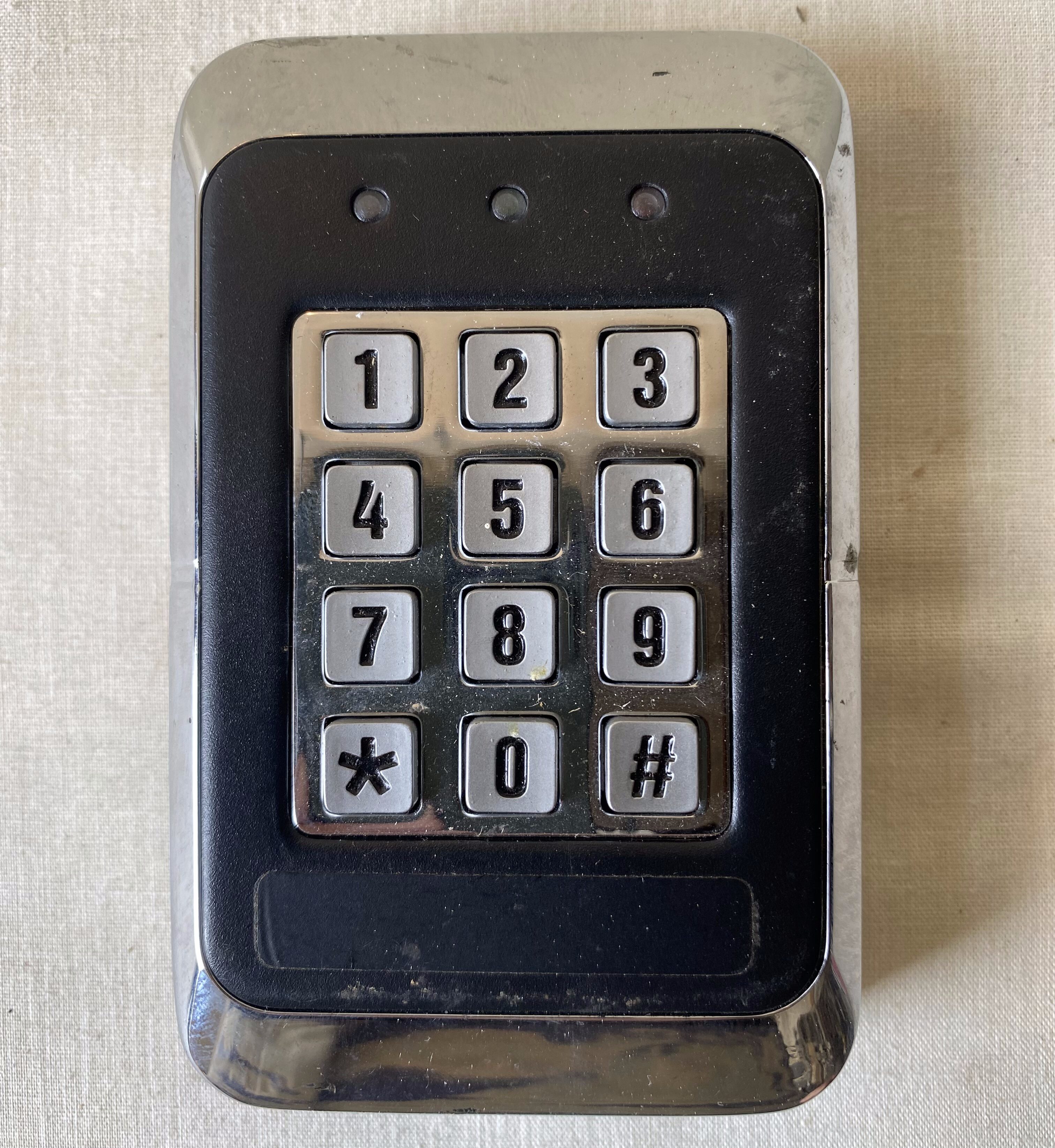 Security key pad